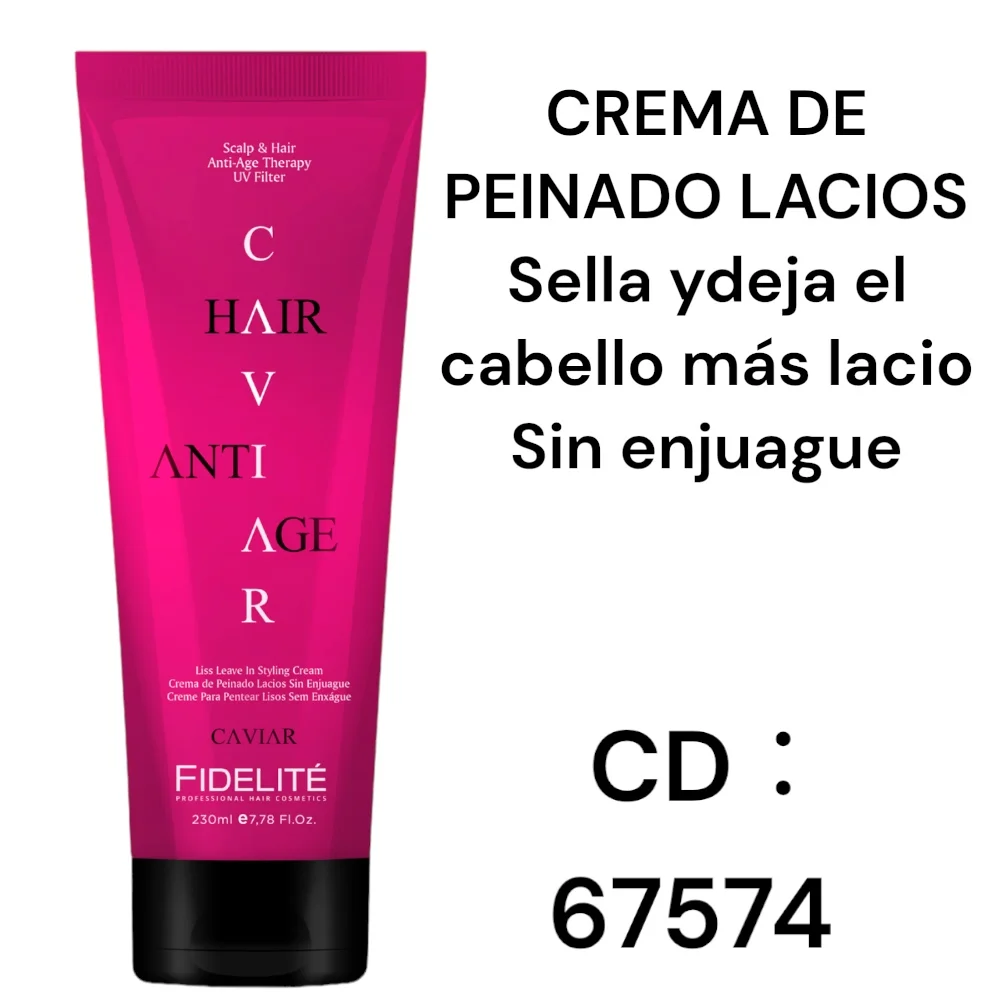 CAVIAR HAIR ANTIAGE 230ML FIDELITE