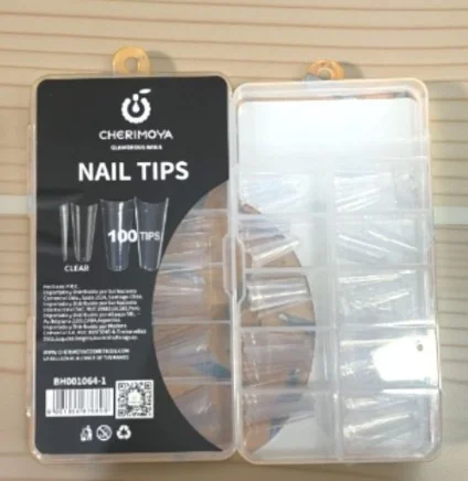 TIPS BALLERINA 100PCS CLEAR CHERIMOYA