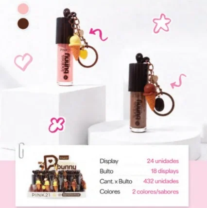 BRILLO LABIAL PINK21