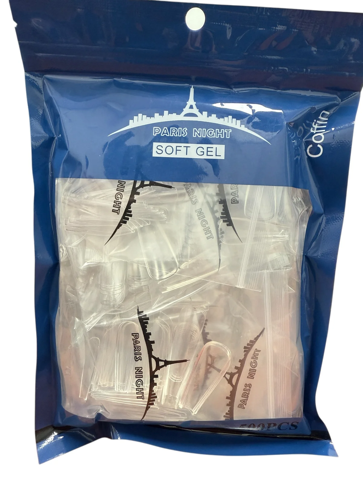 PARIS NIGTH TIPS SOFT GEL 500 PCS