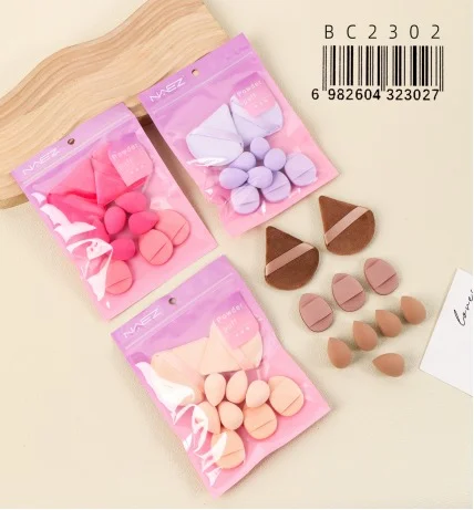P*12 SET DE 10 ESPONJAS DE MAQUILLAJE NAEZ
