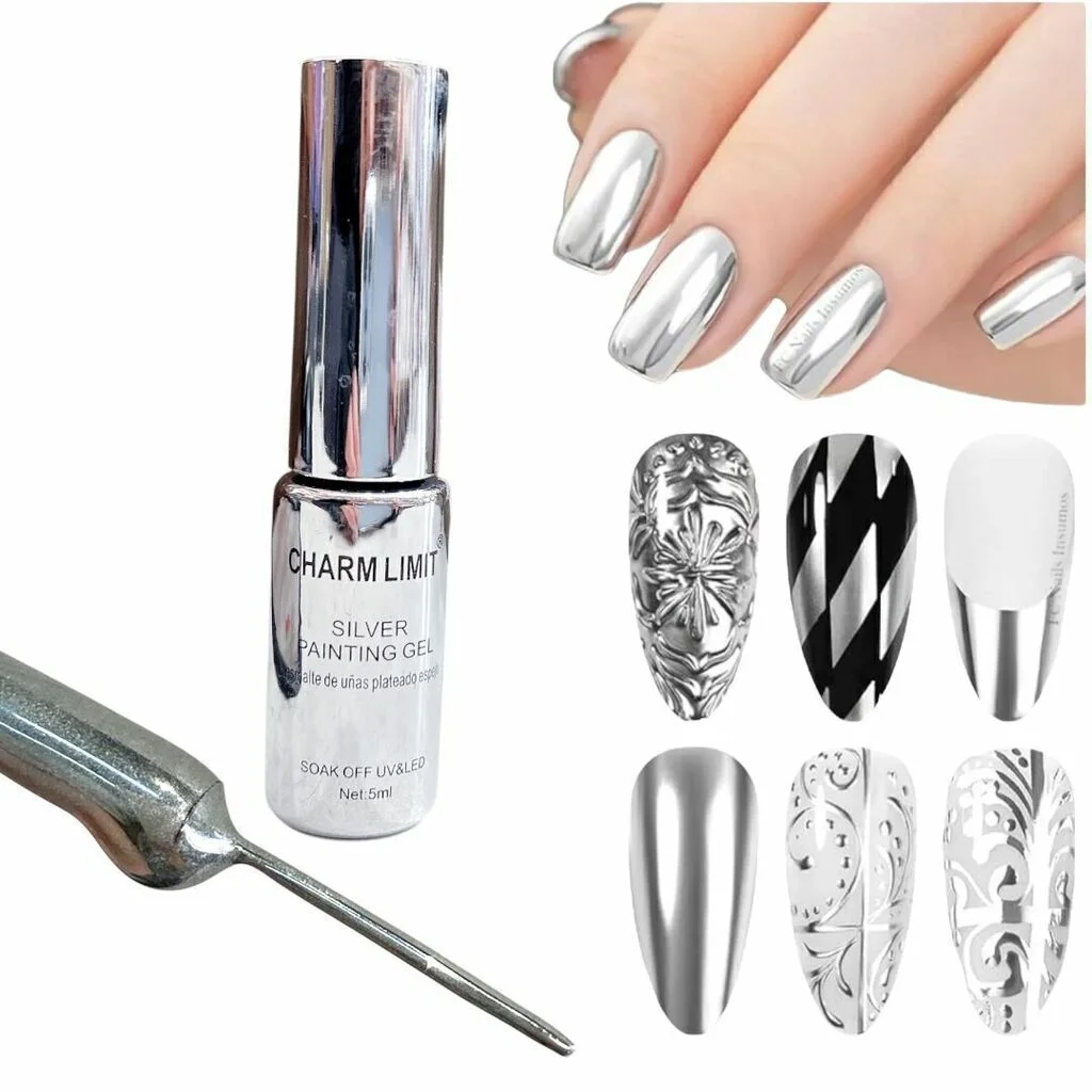 C*6 CHARM LIMIT SILVER  PAINTING GEL