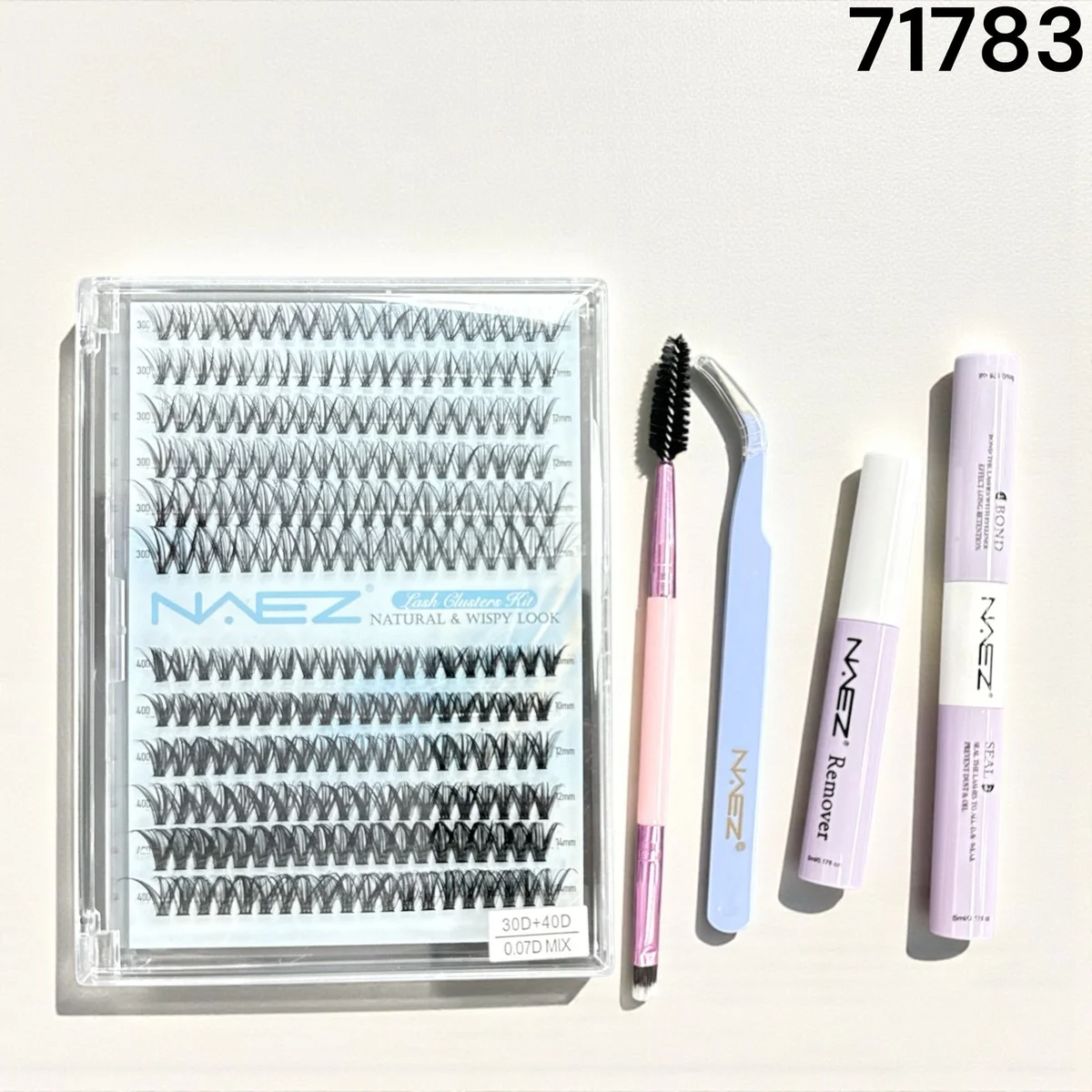 P*10 KIT DE PESTANAS 5IN1 NAEZ