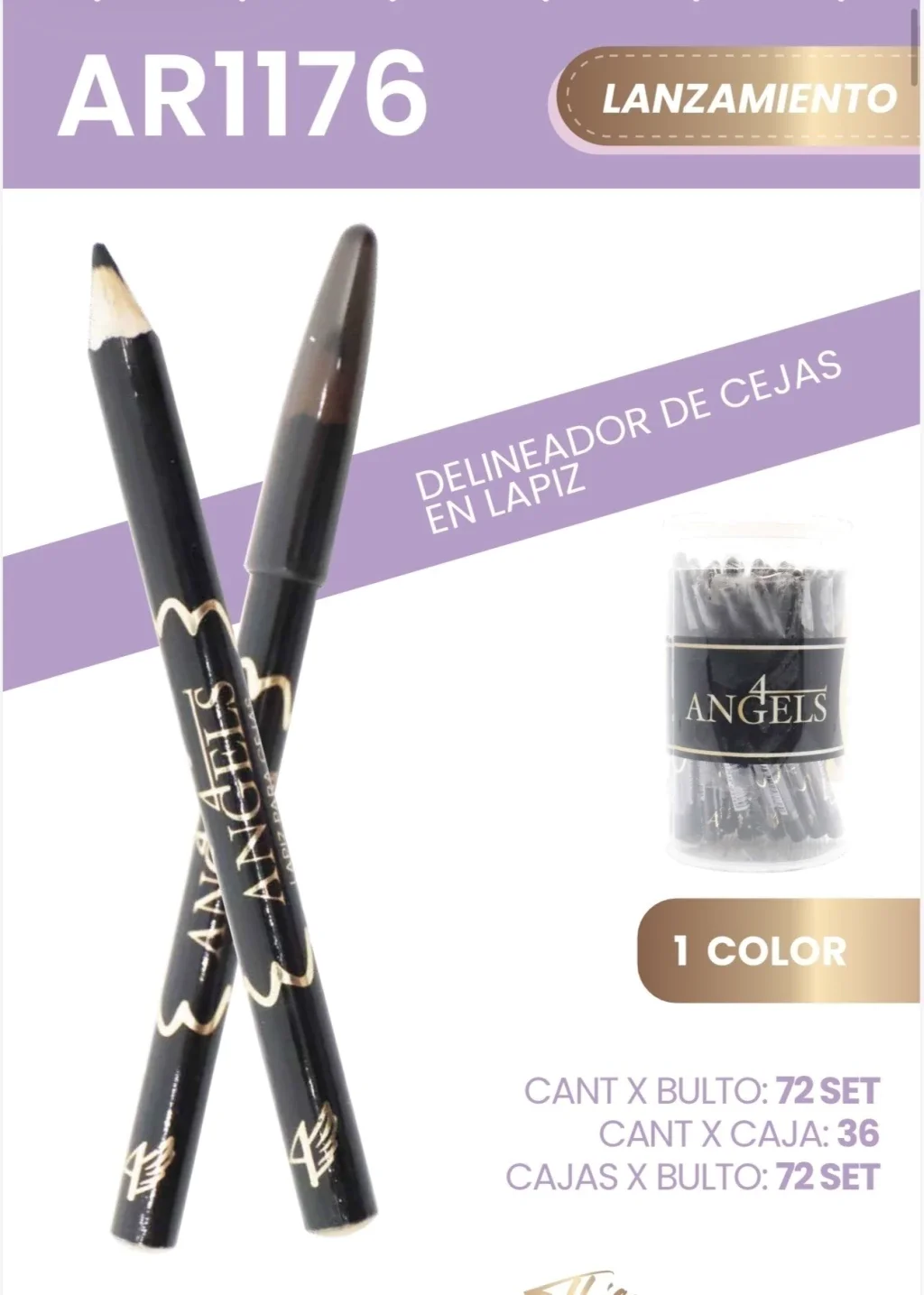 C*36 LAPIZ PARA CEJAS 4 ANGELS