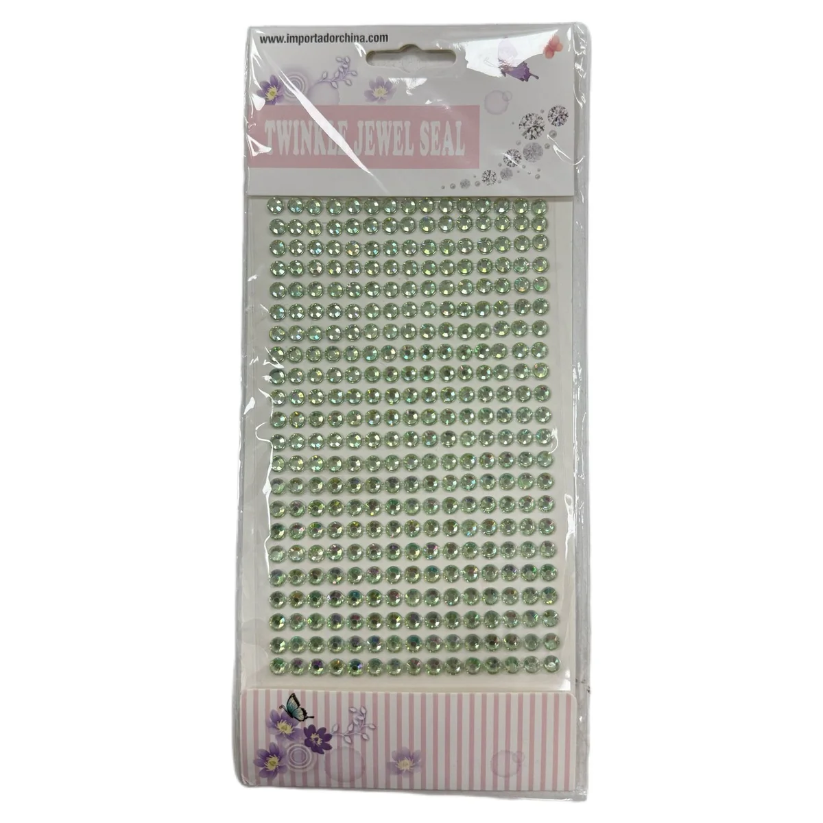 STRASS GIRASOL 5MM AUTOADHESIVAS CHERIMOYA