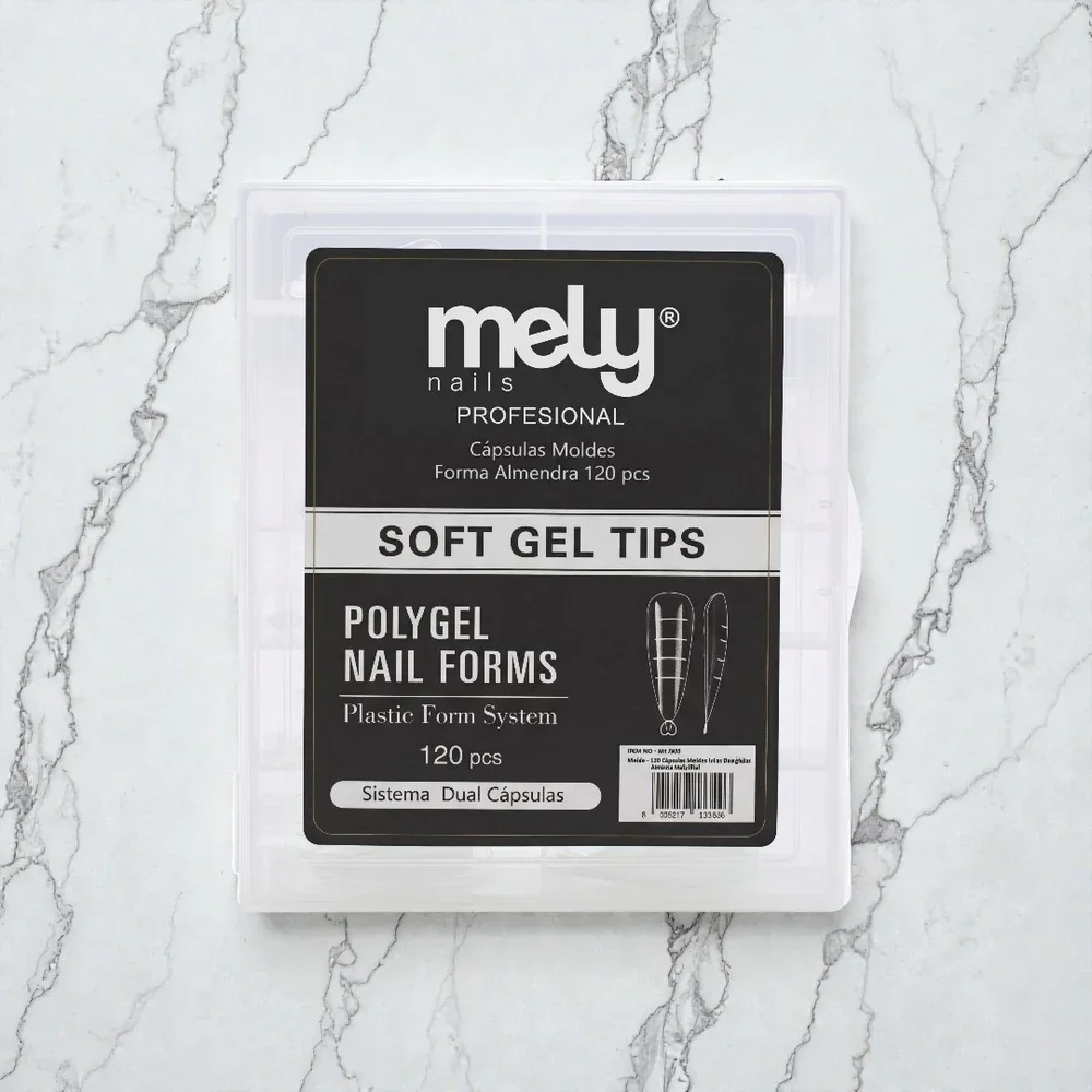 CAPSULA MOLDE SISTEMA DUAL FORMA ALMENDRA MELY