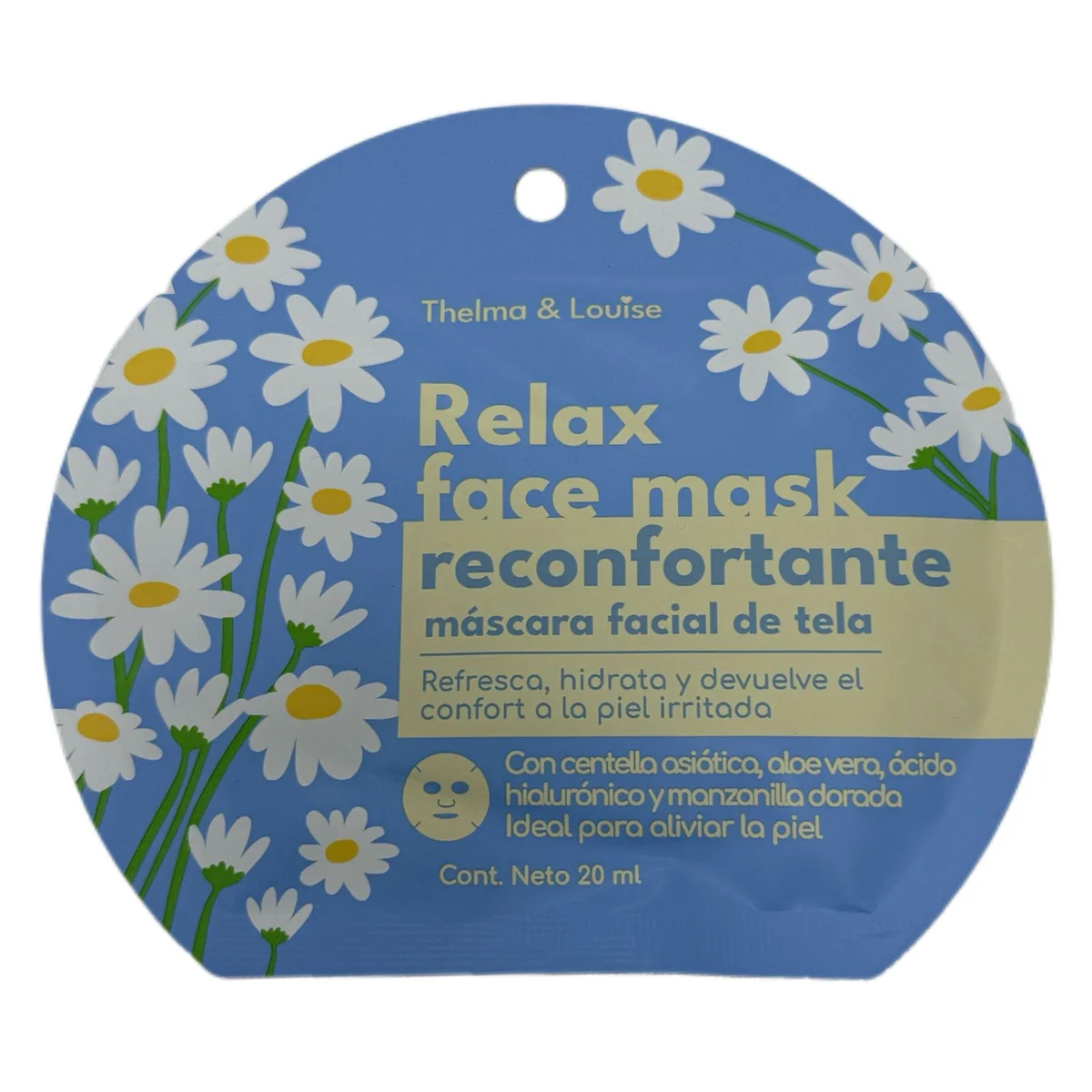MASCARA FACIAL RECONFORTANTE MANZANILLA TYL