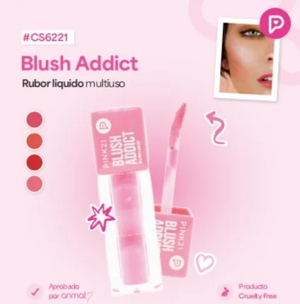 RUBOR LIQUIDO PINK21