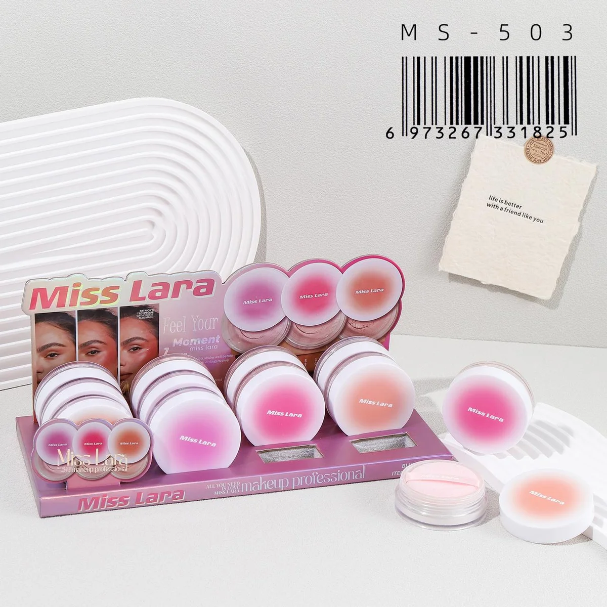 C*12 RUBOR EN POLVO MISS LARA