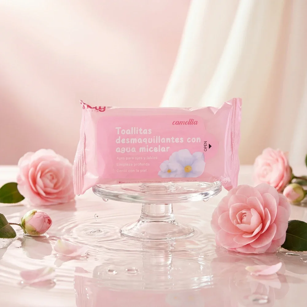 CAMELLIA MICELAR REMOVER CLEANSING TOWEL MELY