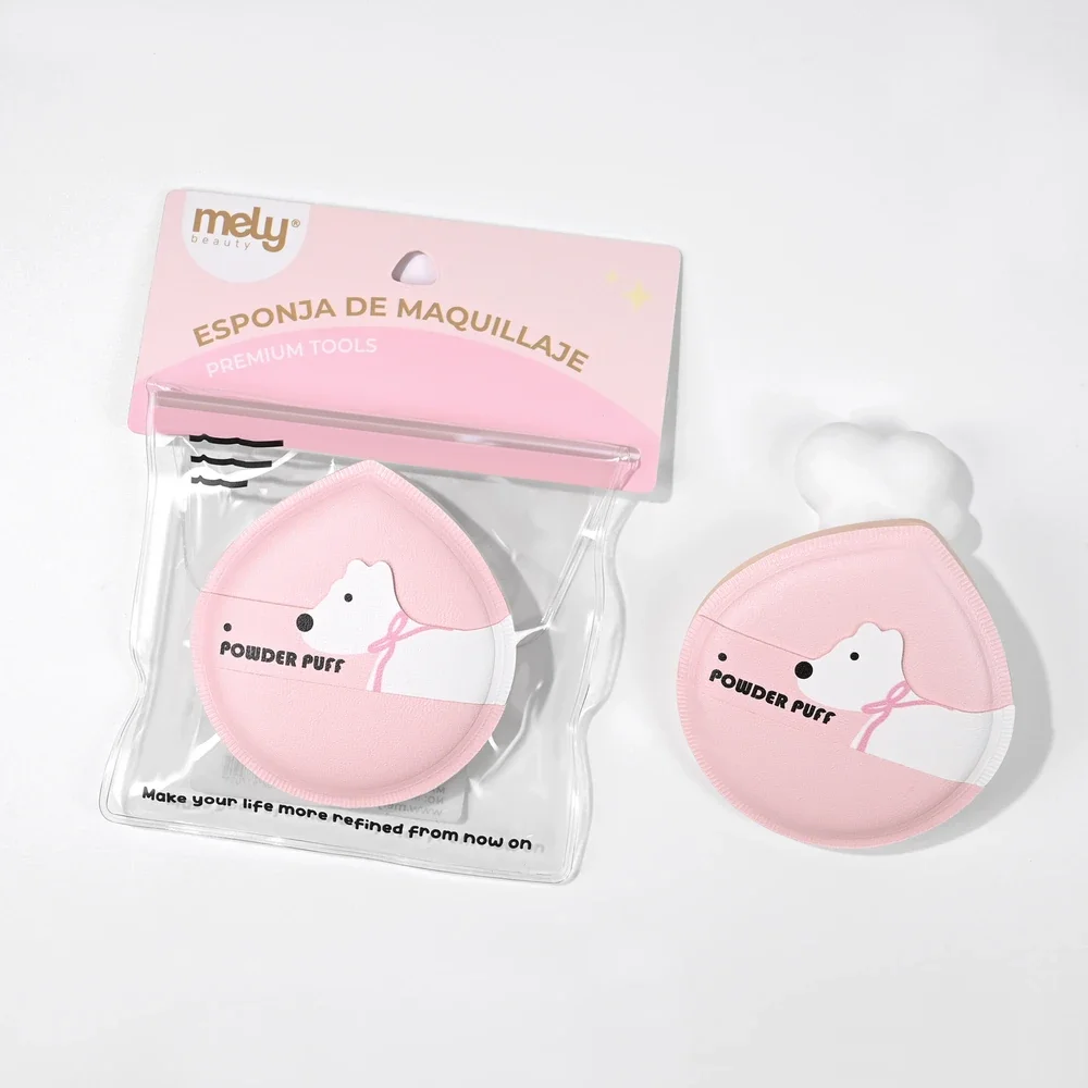 C*12 SET DE ESPONJA PARA MAQUILLAJE EN POLVO MELY