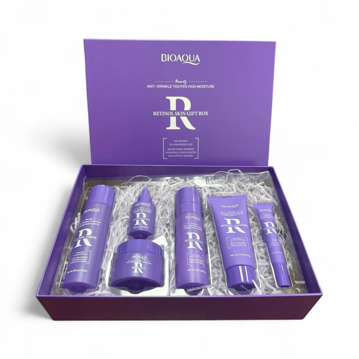 KIT BIOAQUA RETINOL 6 PCS