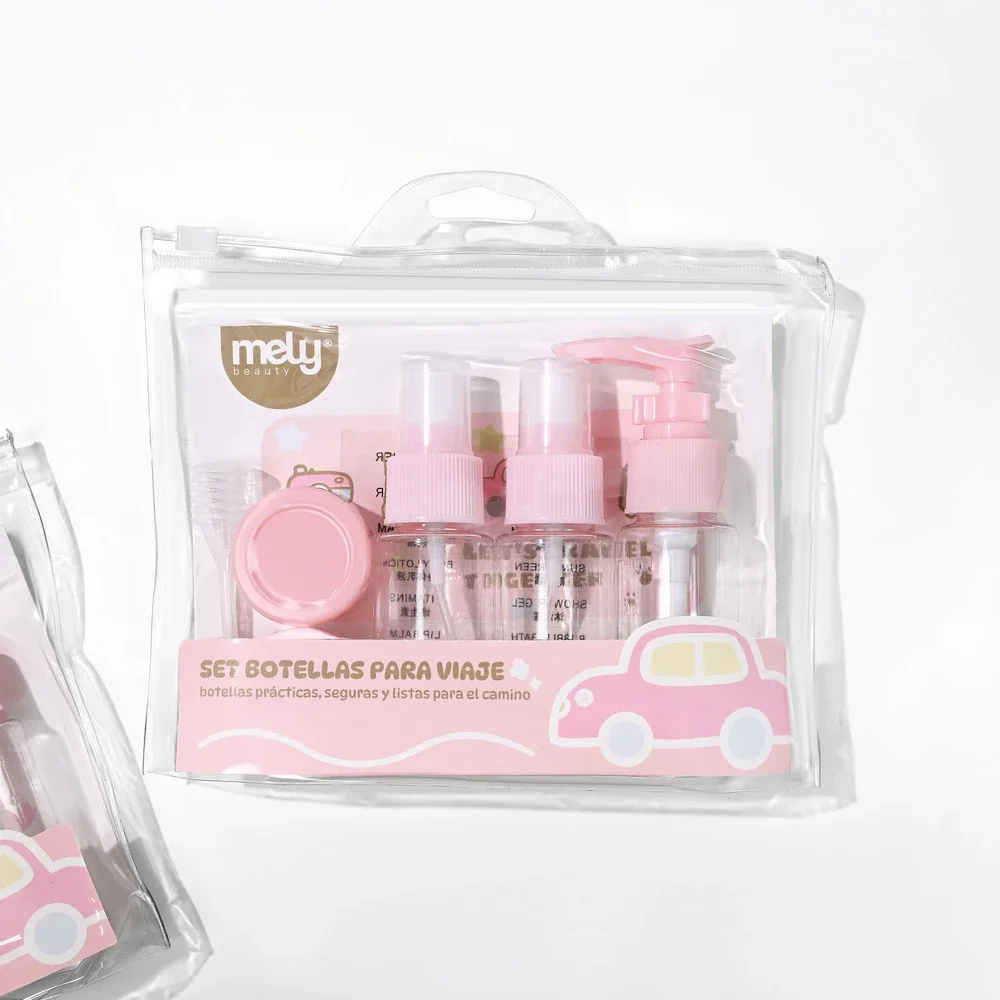P*12 SET DE ENVASES PARA VIAJE X7 PIEZAS MELY