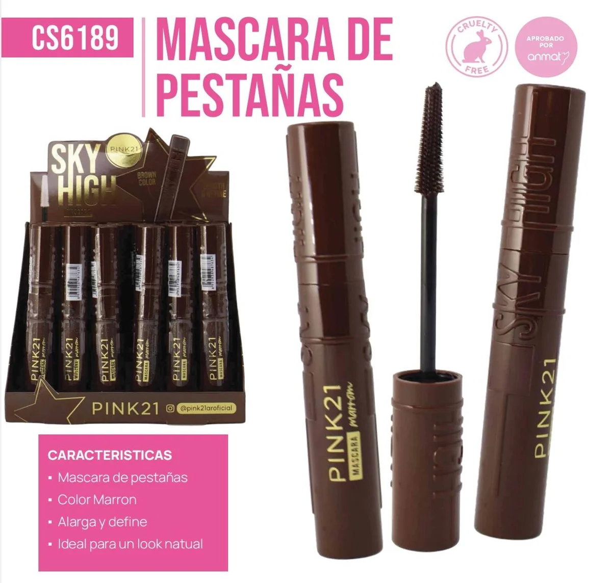 C*24 MASCARA PINK21