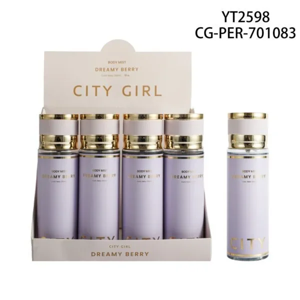 C*12 BODY SPLASH DREAMY BERRY 250ML CITY GIRL