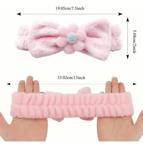 P*12 VINCHA PARA MAQUILLAJE FINA ELOISE