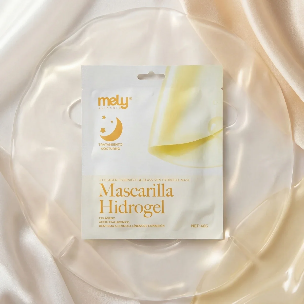 MASCARILLA DE HIDROGEL DE COLAGENO PARA LA NOCHE MELY