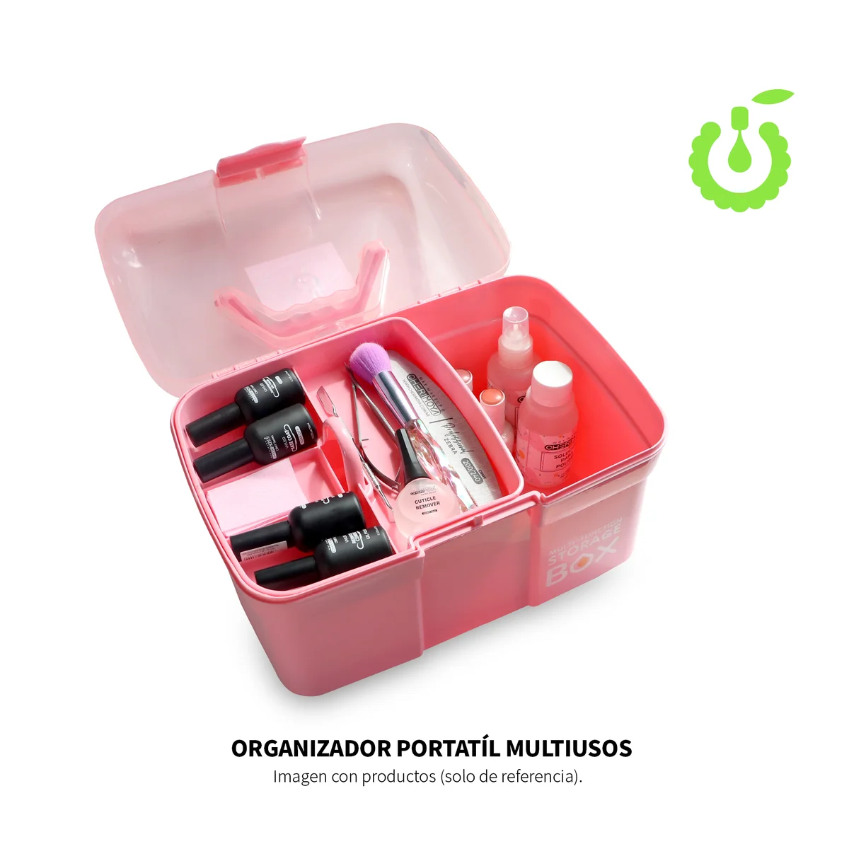 ORGANIZADOR MANICURA MULTIUSO CHERIMOYA
