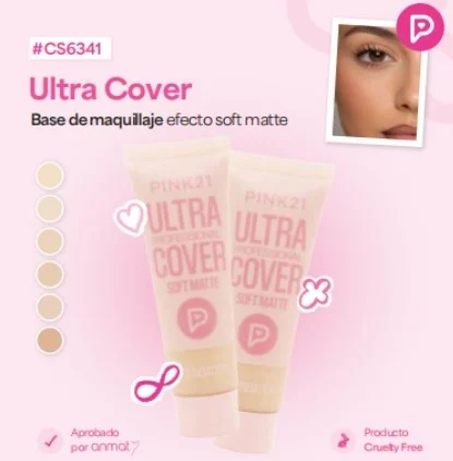 BASE DE MAQUILLAJE PINK21