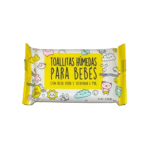 P*10 TOALLITA HUMEDAS PARA BEBES TYL