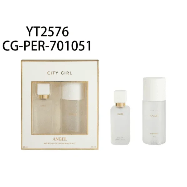 KIT DE PERFUME+BODY SPLASH CITY GIRL