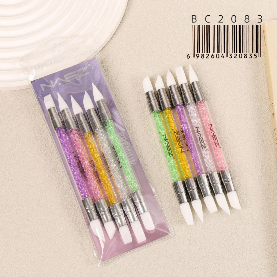 SET DE PINCELES DE SILICONA PARA DECORACION NAEZ