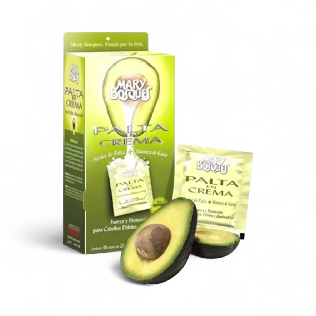 C*36 MARY BOSQUES 20G PALTA EN CREMA ACEITE DE PALTA MAS MANTECA DE KARITE