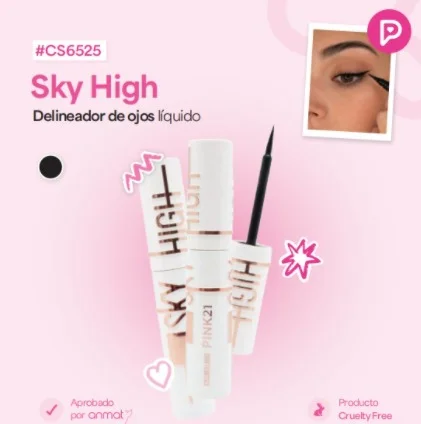 DELINEADOR PARA OJOS LIQUIDO PINK21