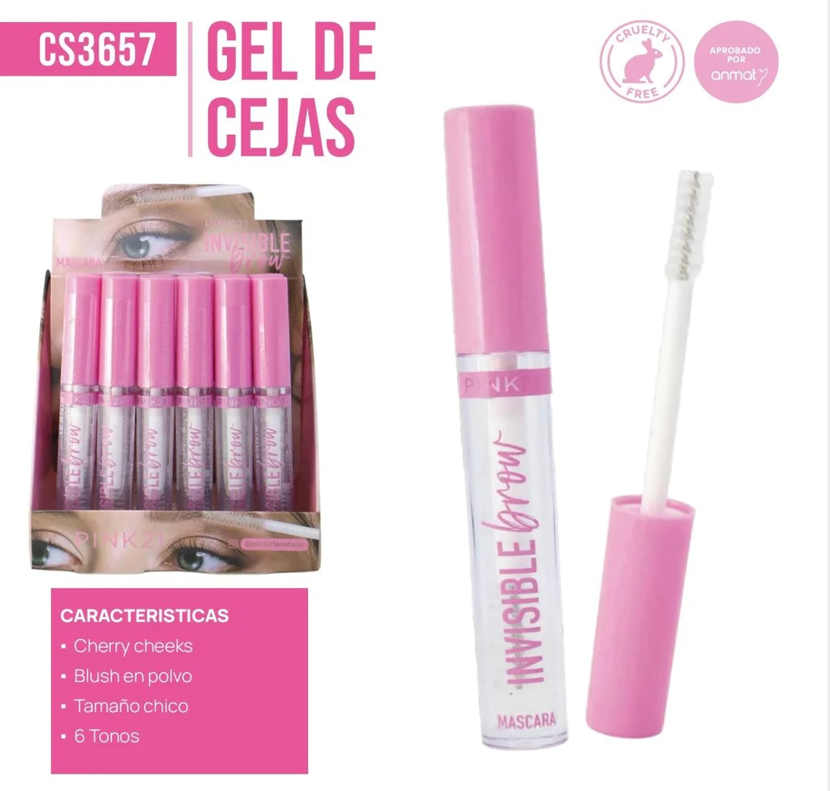 C*24 MASCARA PINK21