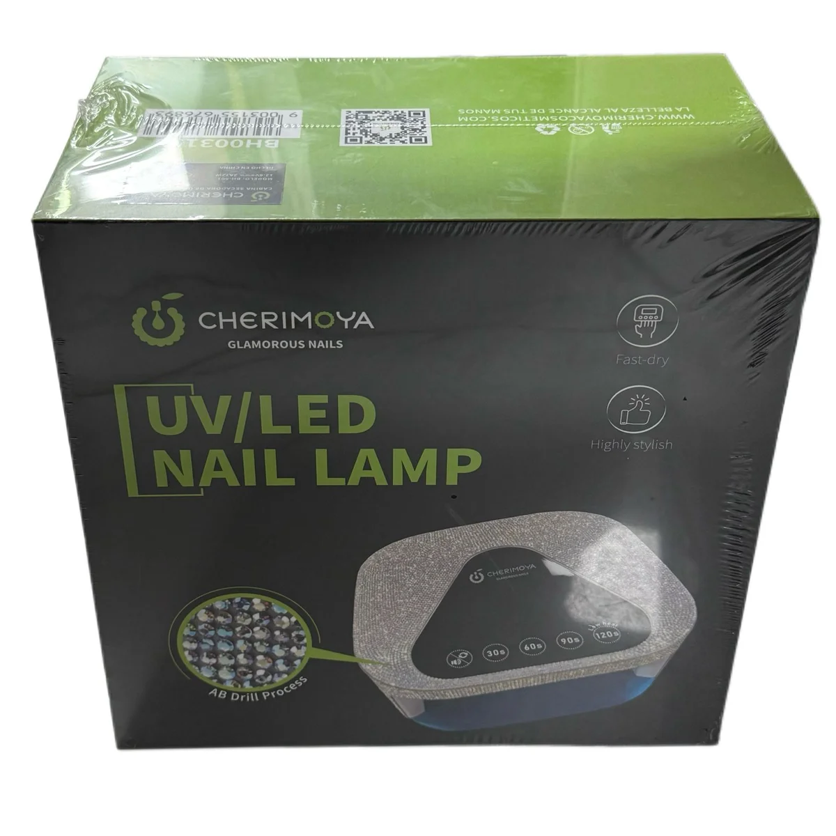 LAMPARA DE UNAS UV/LED GLAMOROUS NAILS 72W CHERIMOYA