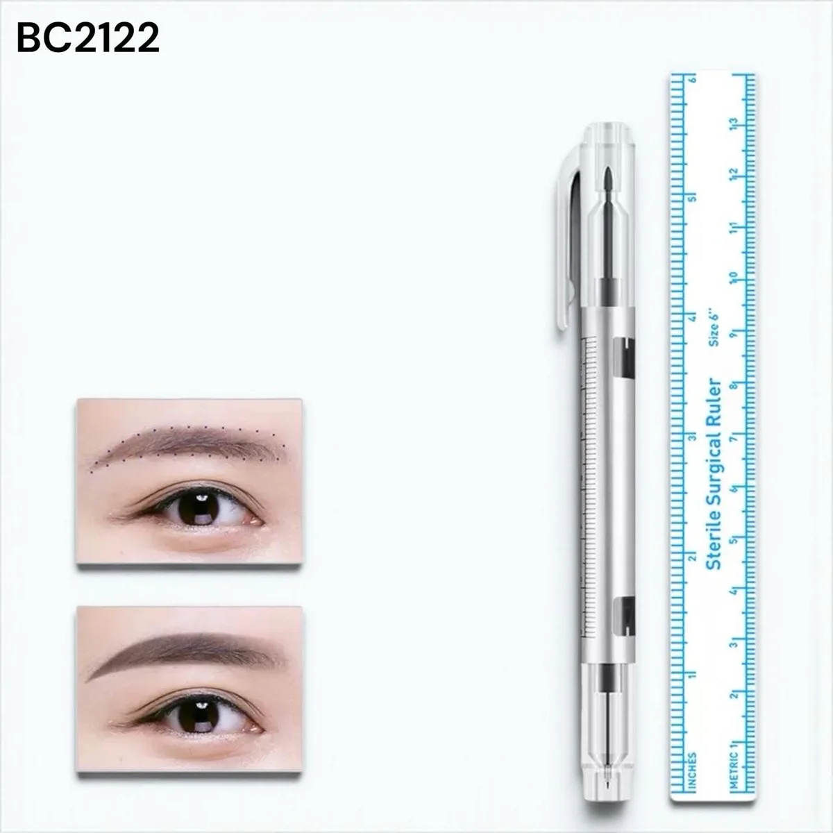 P*50 MARCADOR FIBRA PARA CEJAS MICROBLADING