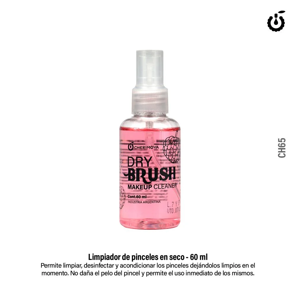 LIMPIA BROCHA EN SECO DRY BRUSH SPRAY 60ML CHERIMOYA