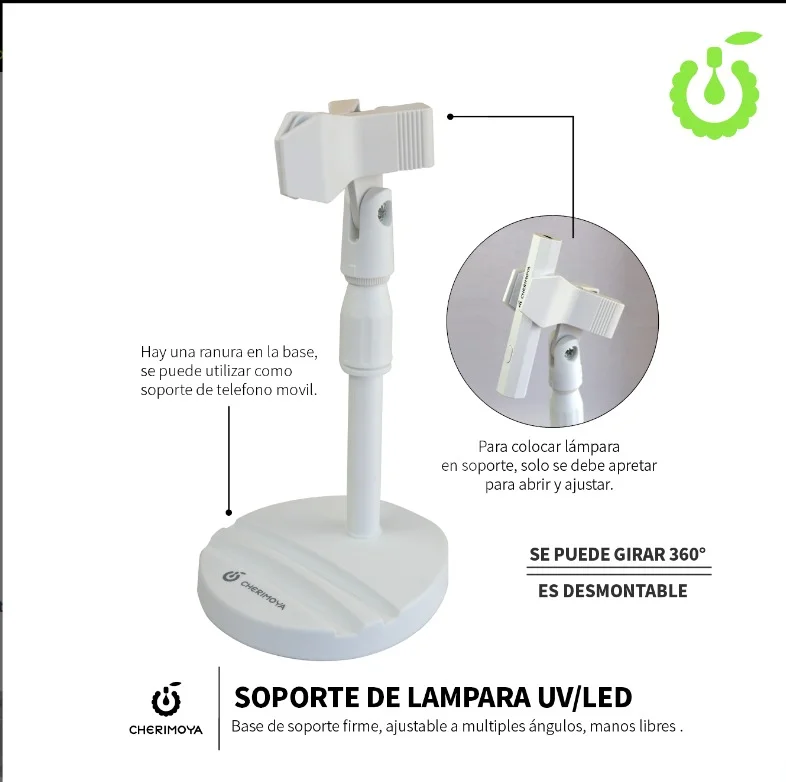 P*10 SOPORTE PARA MINI LAMPARA CHERIMOYA