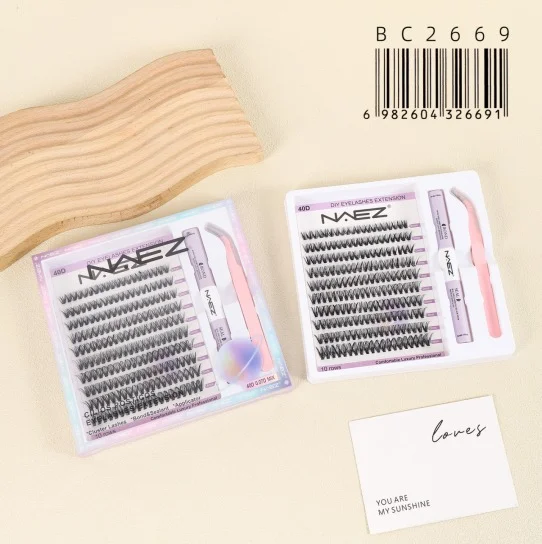 P*10 KIT DE EXTENSIONES DE PESTANAS DIY NAEZ