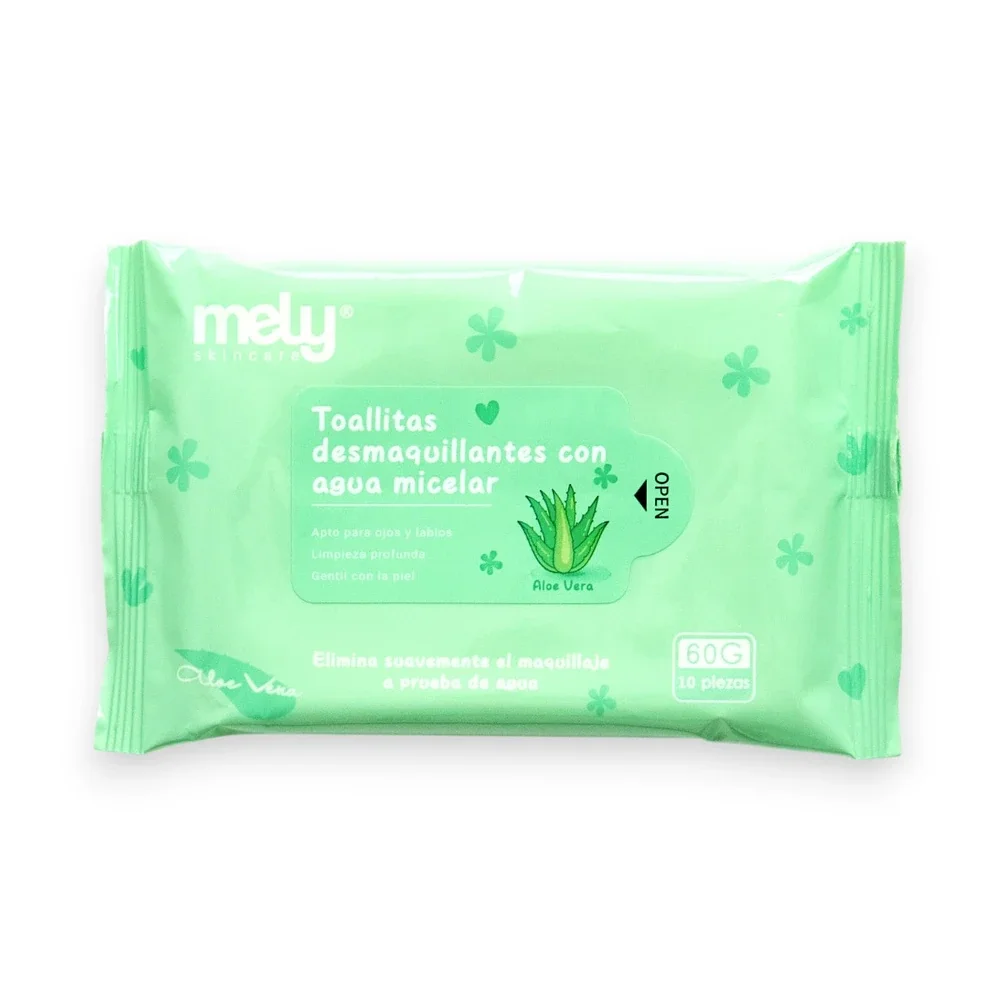 ALOE VERA REMOVER CLEANSING TOWELETTES MELY