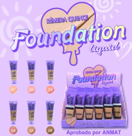 C*24 BASE DE MAQUILLAJE RIMERA QUINCE