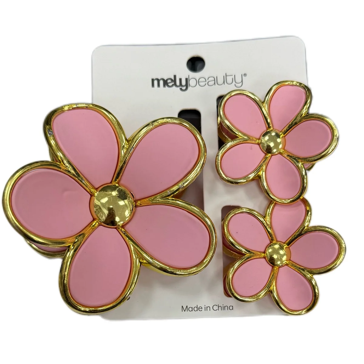 P*12 BROCHE DE PELO FLORES MELY