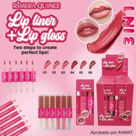 C*12 DELINEADOR LABIAL+LABIAL RIMERA QUINCE