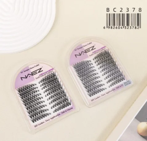 P*10 KIT DE PESTANAS EN GRUPITOS 40D DIY NAEZ