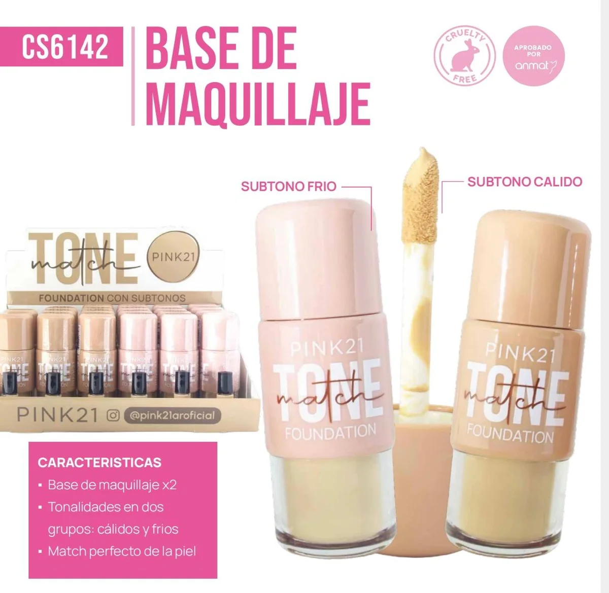 C*24 FOUNDATION PINK21