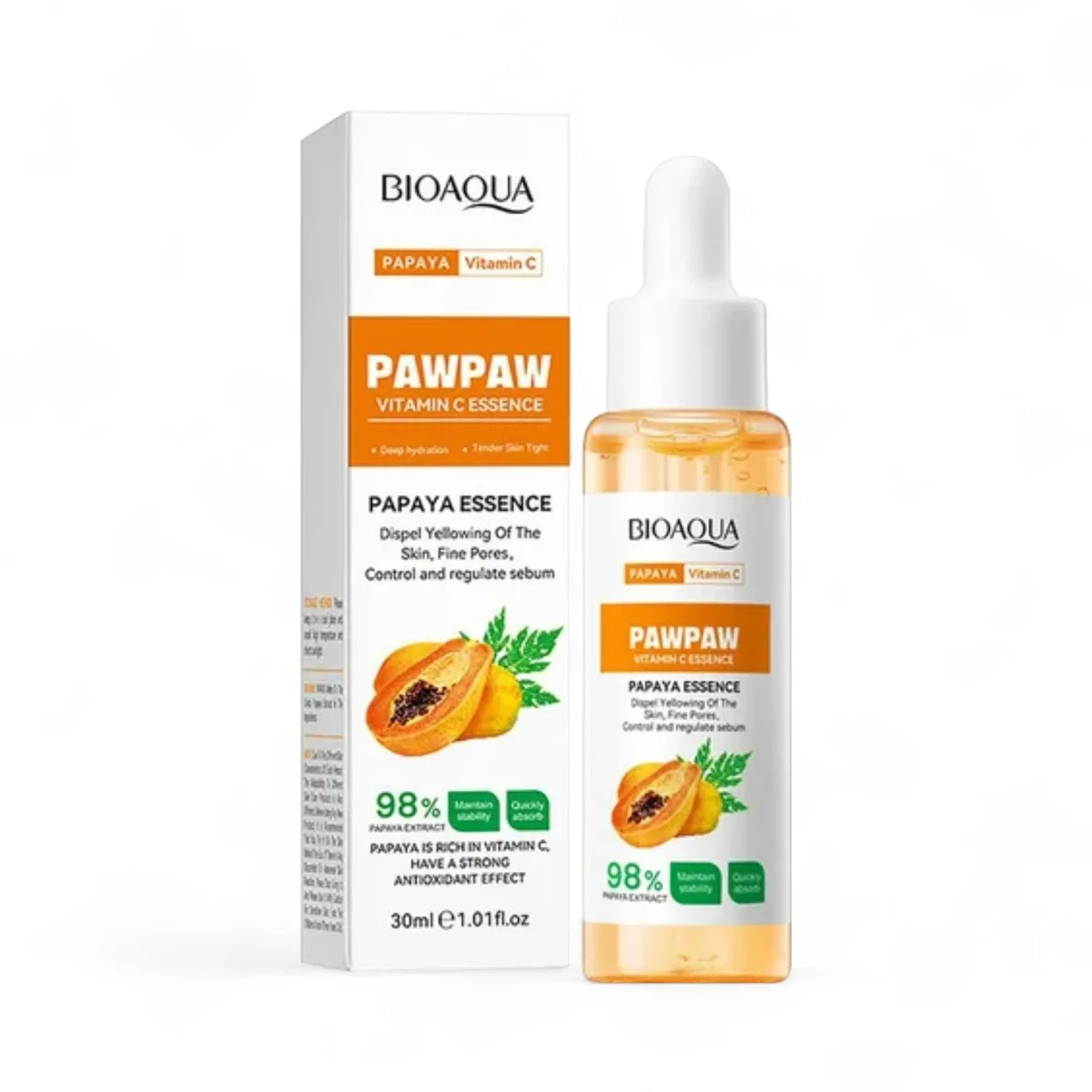 BIOAQUA PAPAYA VITAMINA C 98 % 30 ML