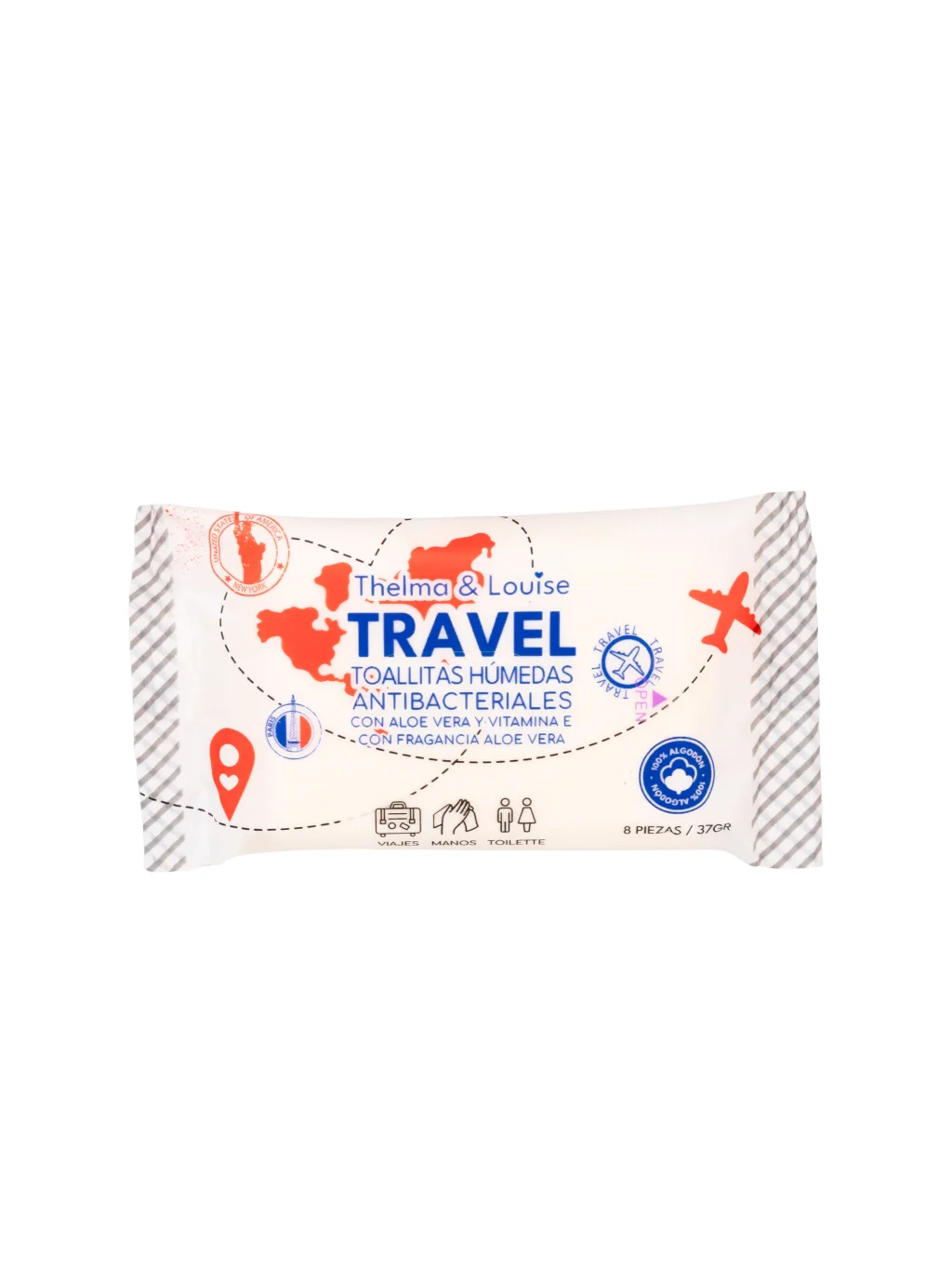 TRAVEL TOALLITAS HUMADAS