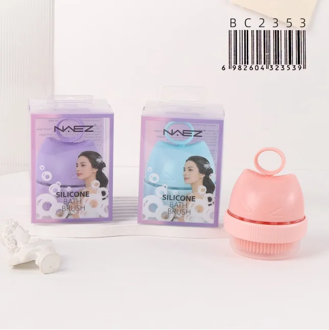 CEPILLO DE SILICONA PARA BANO MASAJEADOR CORPORAL NAEZ
