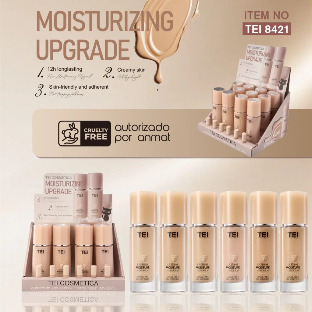 C*12 MAQUILLAJE FLUIDO CON ESPEJO TEI