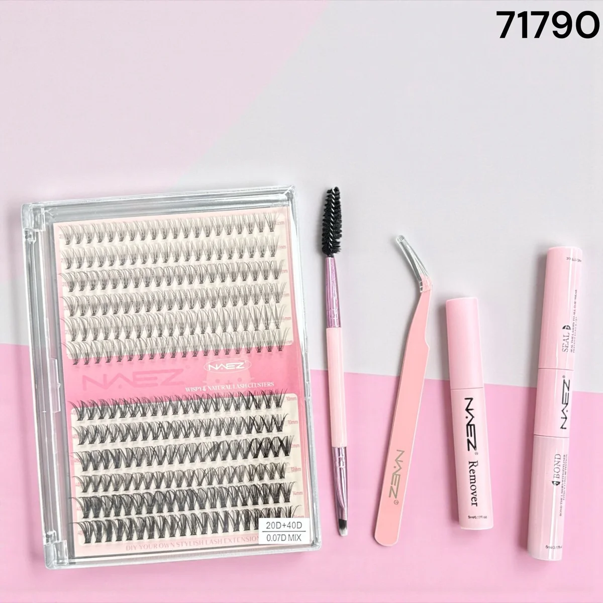 NATURAL LASH CLUSTERS