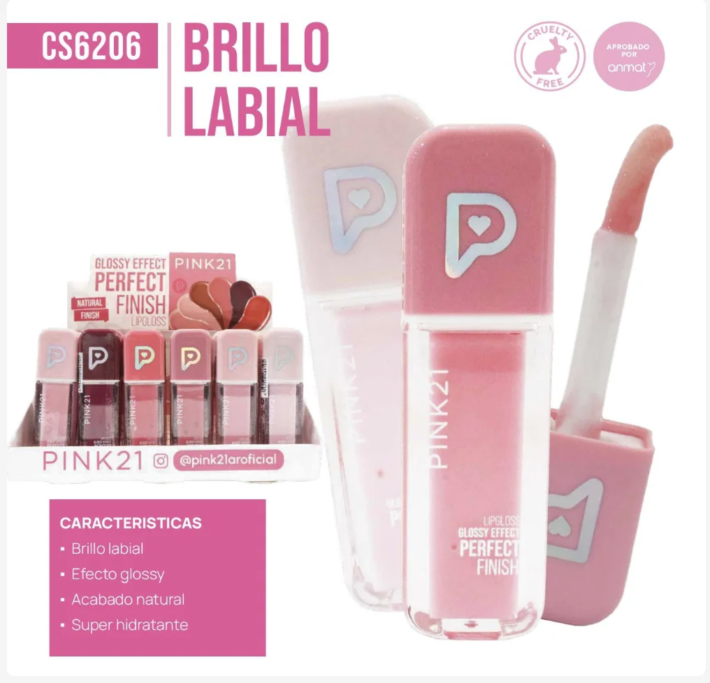 C*24 LIP GLOSS BRILLO LABIAL PINK21