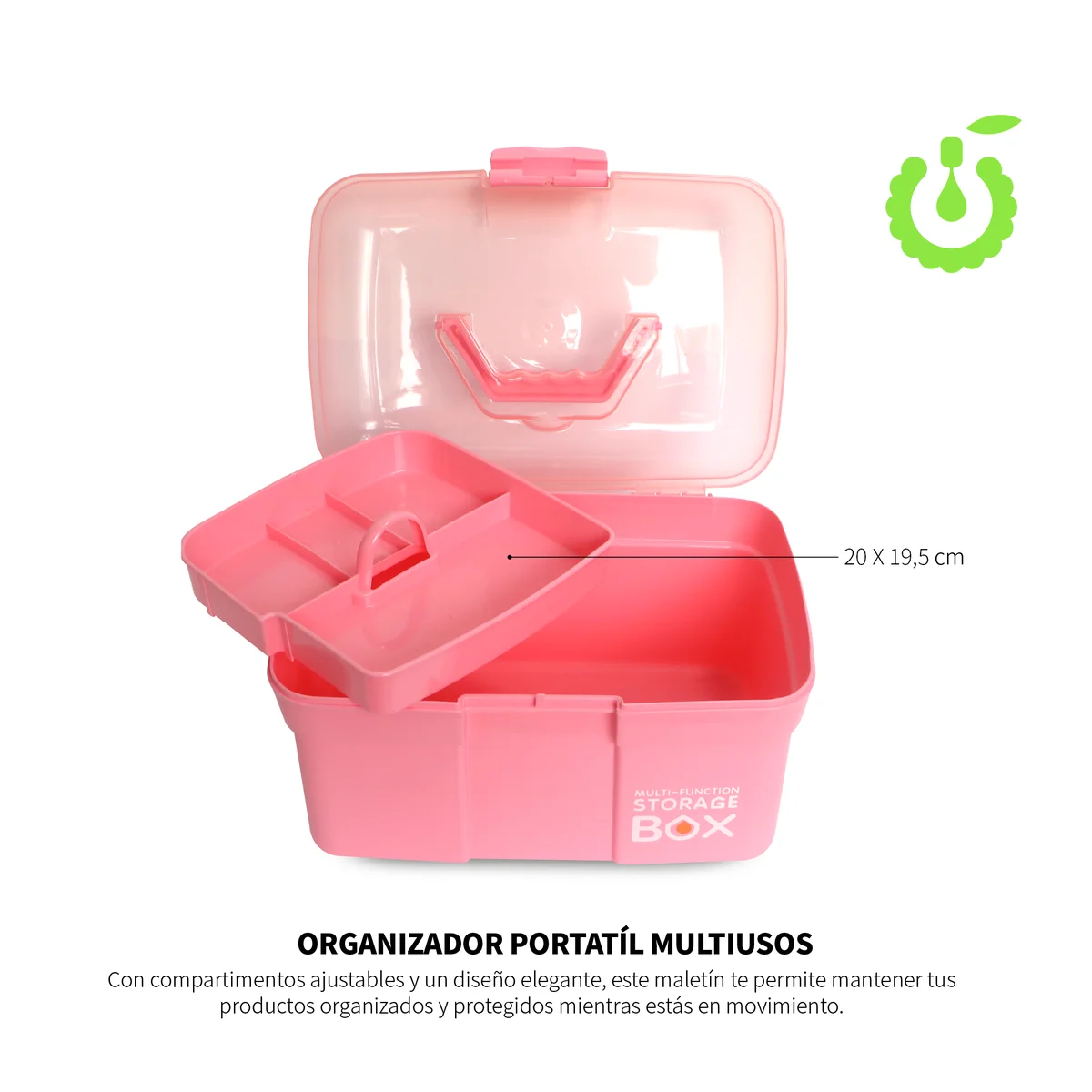 ORGANIZADOR MANICURA MULTIUSO CHERIMOYA