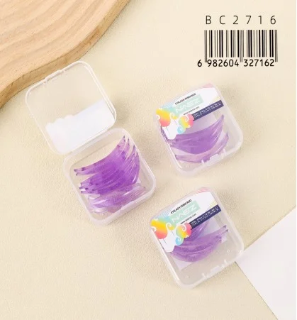 P*24 SET DE 5 PARES DE BIGUDIES DE SILICONA PARA LASH LIFT NAEZ