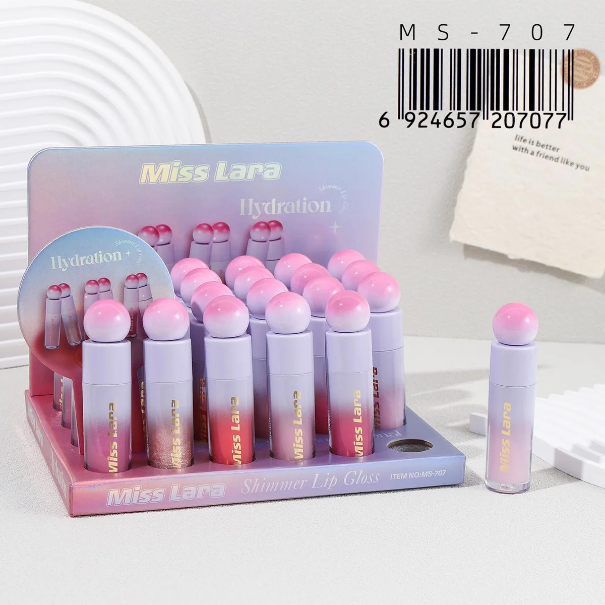 C*24 SHIMMER LIP GLOSS MISS LARA