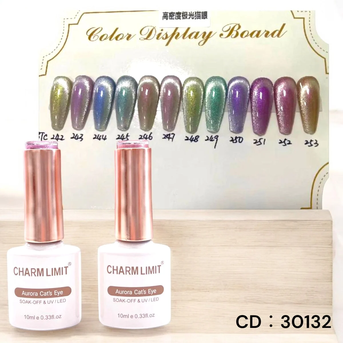 C*12 CHARM LIMIT AURORA CAT'S EYE